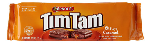 [ARNTTCHCA200] Arnotts TimTam Chewy Caramel Cookies 200g