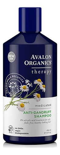 [AVORSHAD414] Avalon Organics Anti dandruff Shampoo 414ml