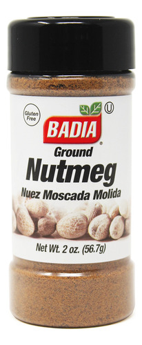 [BADGRNUTM56] Badia  ground Nutmeg 56.7g