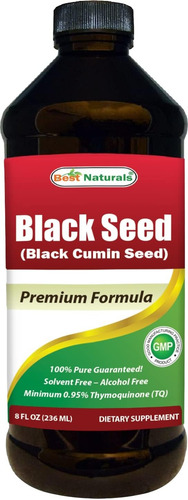 [BNATBLSE236] Best Naturals Black Seed Cold Pressed Oil 236ml