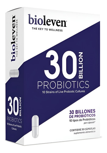 Bioleven Probióticos 30 Billones 30caps Local - Neutro