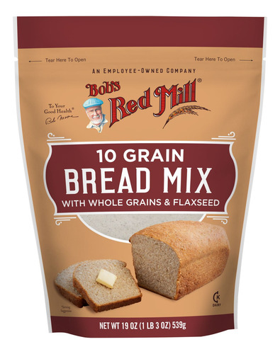 Bobs Red Mill 10 grain bread mix 539g