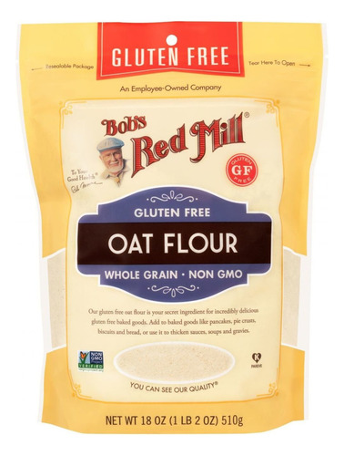Bobs Red Mill Oat Flour Gf 510g