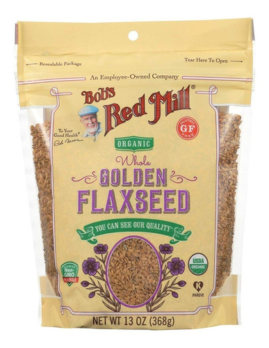 Bobs Red Mill Organic Golden Flaxseed 368g