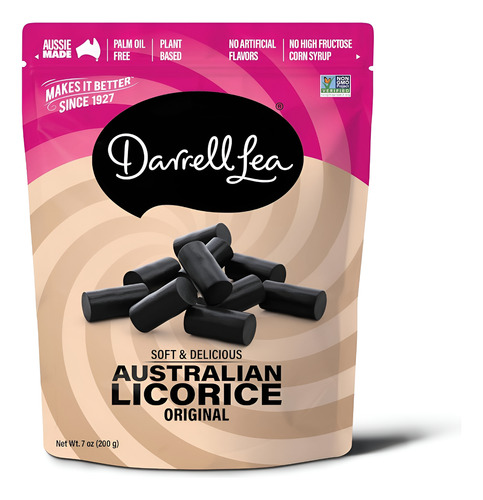 Darrell Lea Soft Australian Licorice 200g