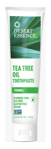 Desert Essence Tooth paste Tea tree Fennel 176g
