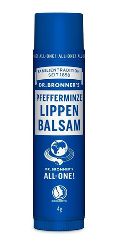 Dr. Bronners Peppermint Organic Lip Balm 4g