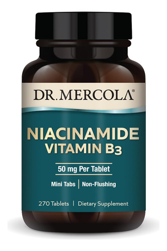 Dr. Mercola Niacinamide Vitamin B3 50mg 270tabs
