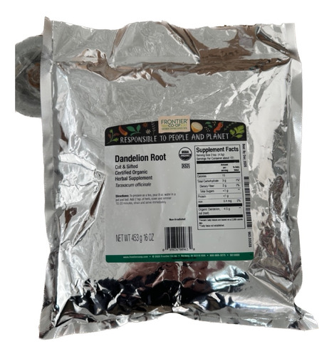 Frontier Coop Organic Dandelion root 454g