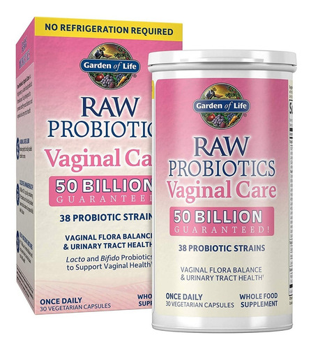 Garden Of Life Raw Probiotics Vaginal Care 30caps