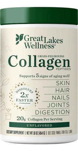 Great Lakes Collagen peptides 454g