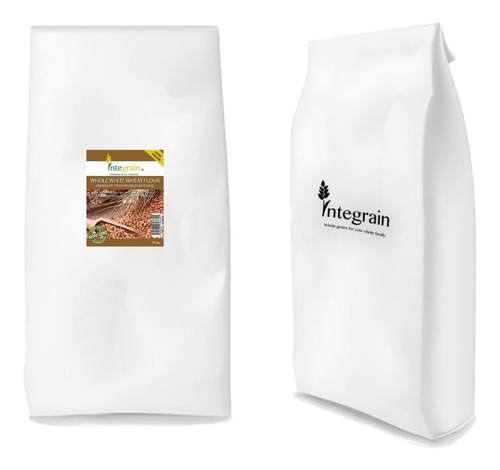 Integrain Harina de Trigo Blanco Integral Duro 10kg