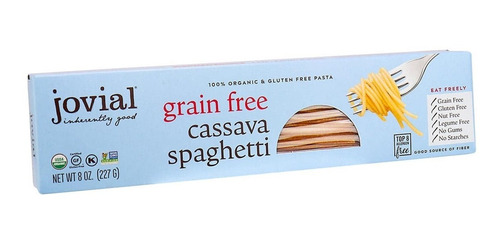 Jovial Pasta Spaghetti Cassava whw 227g