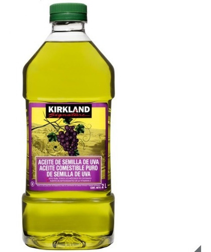 Kirkland Aceite De Semilla De Uva 2 Litros