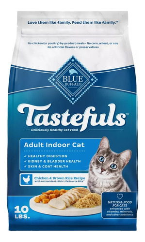 Blue Buffalo Cat Food Tastefuls 4.54kgs