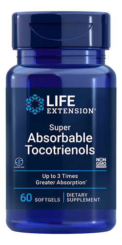 Life Extension Super Absorbable Tocotrienols 60caps