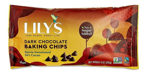 Lilys Chocolate chips 55% 255g
