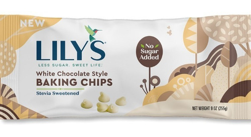 Lilys White Chocolate chips 255g