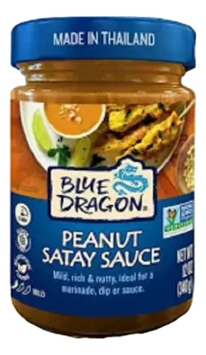 [BLDRPSS340] Blue Dragon Peanut Satay Sauce 340g