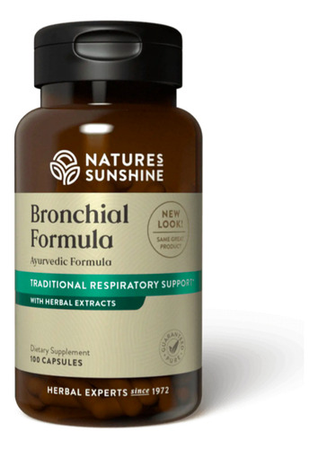 Natures Sunshine Bronchial Formula 100caps