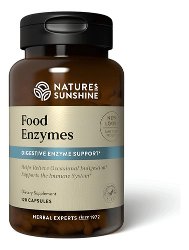 Natures Sunshine Food Enzymes 120caps