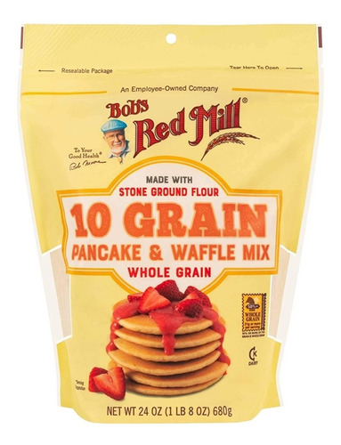 Bobs Red Mill 10 Grain Pancake & Waffle Mix Integral 680g