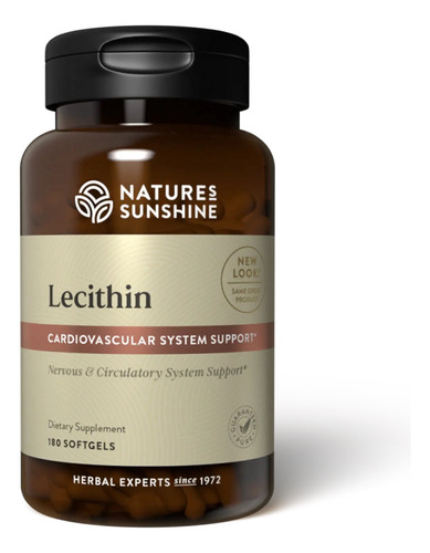 Natures Sunshine Lecithin 180softgels