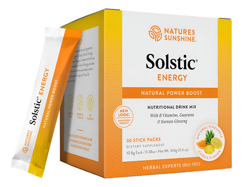 Natures Sunshine Solstic energy 30sticks