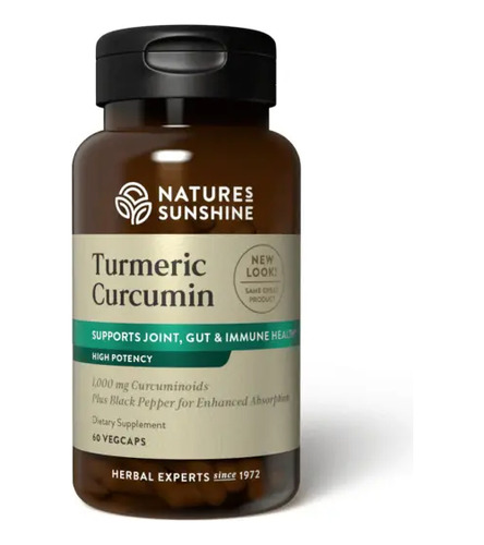 Natures Sunshine Turmeric Curcumin 60caps