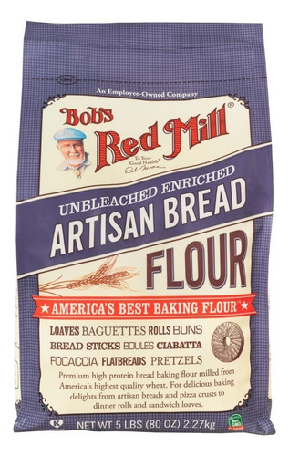 Bobs Red Mill Artisan Bread flour 2.27kg