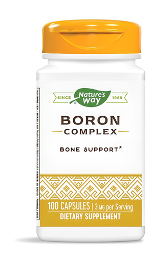 Natures Way Boron Complex 100caps