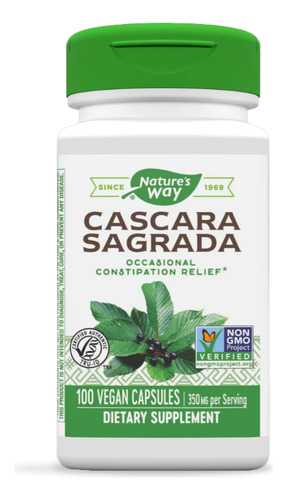 Natures Way Cascara sagrada 100caps