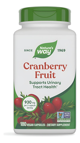Natures Way Cranberry Fruit 100caps