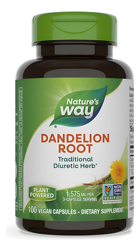 Natures Way Dandelion Root 100cap