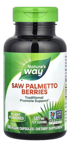 Natures Way Saw Palmetto 180caps