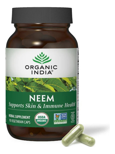 Organic India Neem 90vegcaps