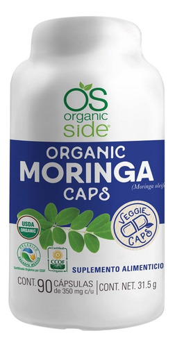 Organic Side Moringa Organica 90caps