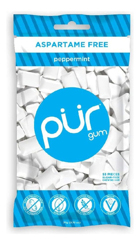 Pür Gum Peppermint 55 Pc