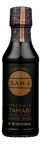 SAN J organic Tamari soy sauce 296ml