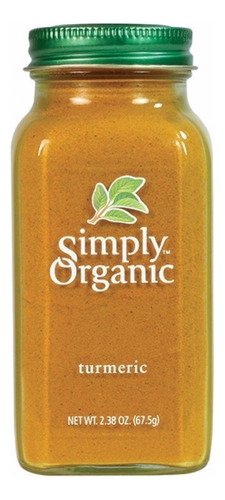 Simply Organic Turmeric 67g