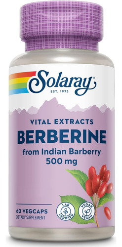 Solaray Berberine 500mg 60caps