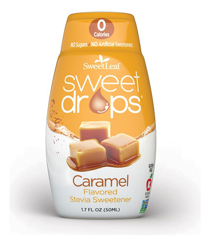 Sweet Leaf stevia drop caramel 50ml