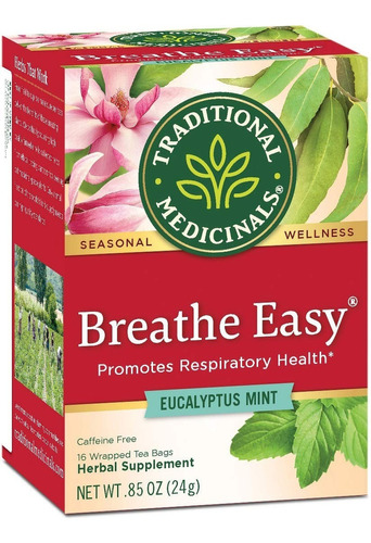 Traditional Medicinals Breathe Easy Eucalyptus Mint 16bags