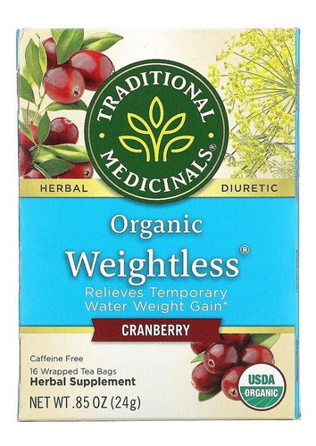 Traditional Medicinals Weightless Cranberry 16bags