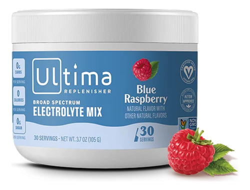 Ultima Replenisher Electrolytes Blue Raspberry 105g