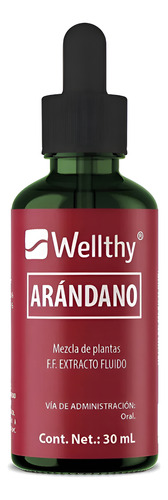 Wellthy Extracto Fluido Arándano Compuesto 30ml
