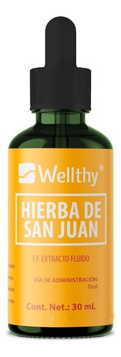 Wellthy Extracto Fluido Hierba De San Juan 30ml