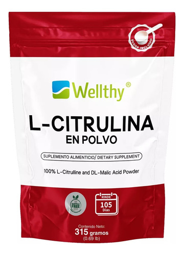 Wellthy L-Citrulina 315g