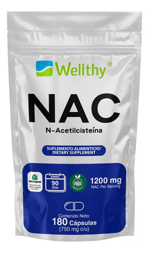 Wellthy NAC 180cap