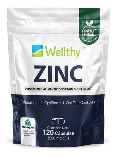 Wellthy Zinc 120caps